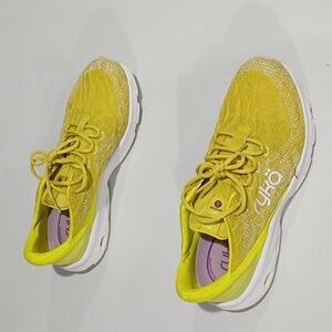 Ryka Women's Bright Yellow Athletic Shoes Size 10